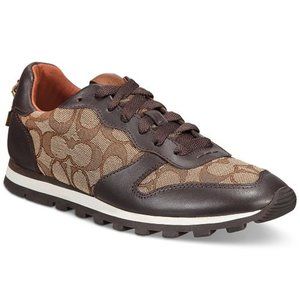 Coach Womens Leather fashion sneakers